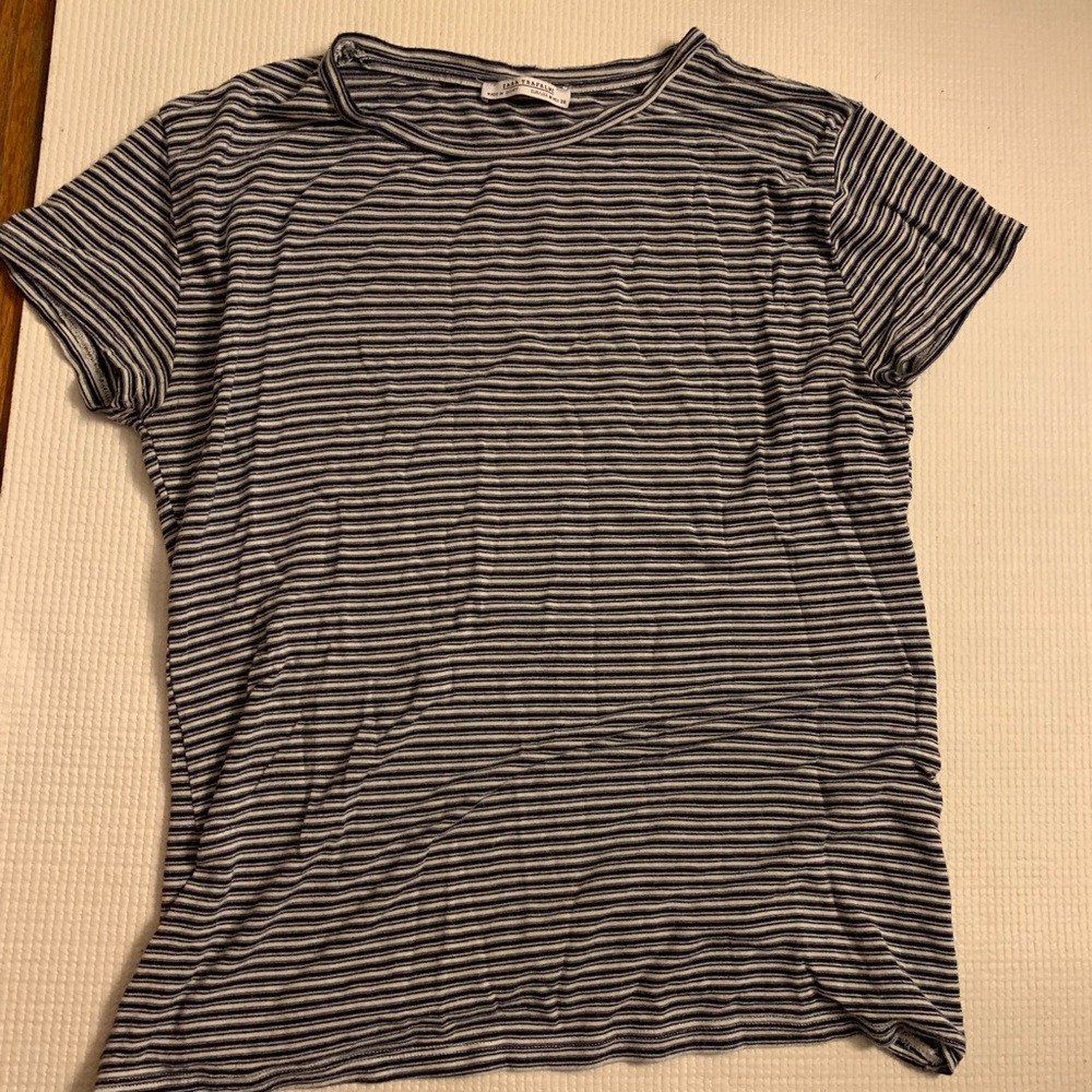 ZARA striped tee